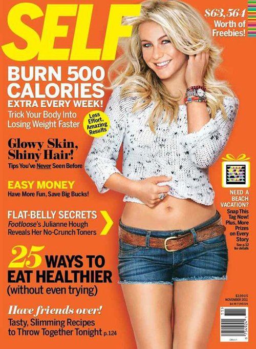 Julianne Hough Covers Self Magazine Celebrity Bug 